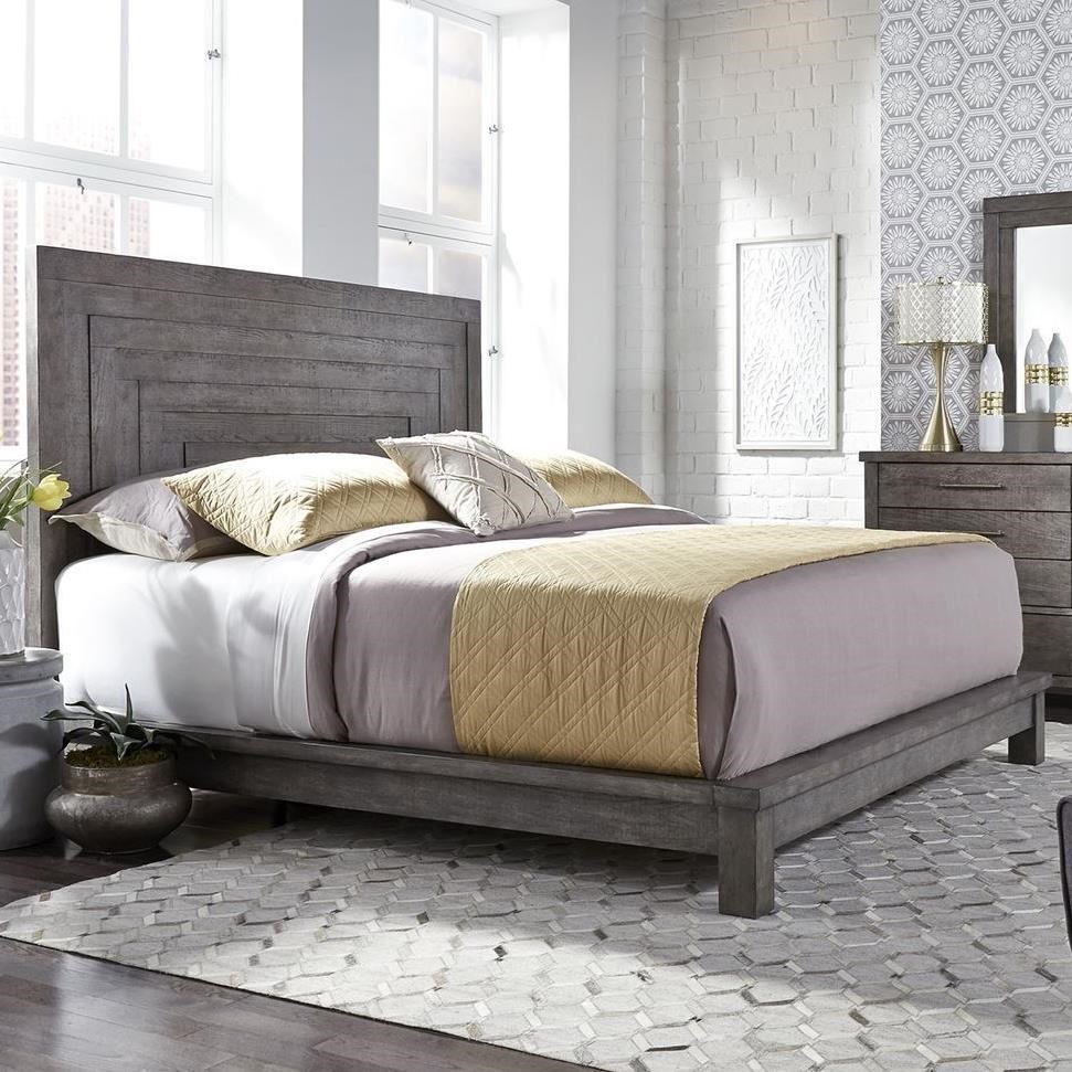 Farmhouse california store king bedroom set